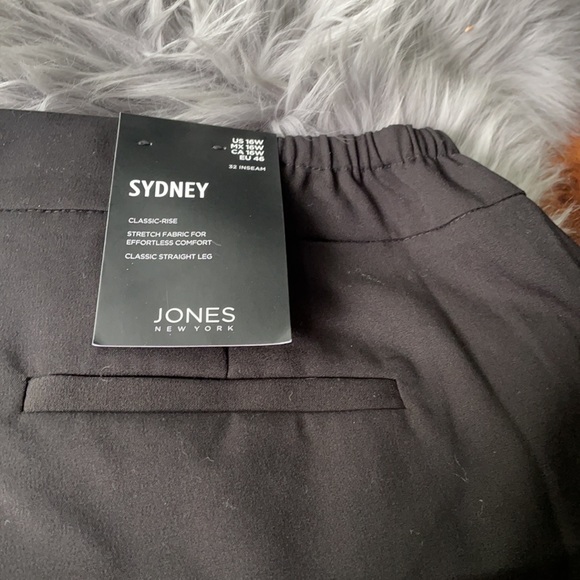 NWT Jones New York Womens Plus Size Sydney Pant Size 16W - Picture 6 of 7